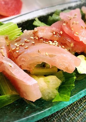 キューピーレモンドレでカルパッチョ-レシピのメイン写真