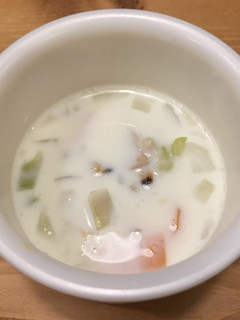 離乳食完了期〜☆炊飯器でクラムチャウダー-レシピのメイン写真
