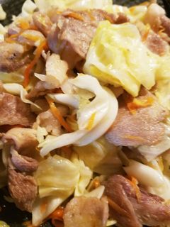 豚肉とキャベツの塩炒め-レシピのメイン写真