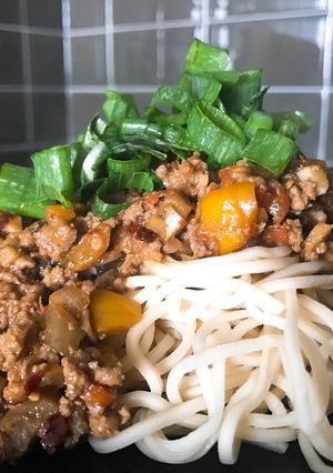 野菜たっぷり ジャージャー麺 簡単-レシピのメイン写真