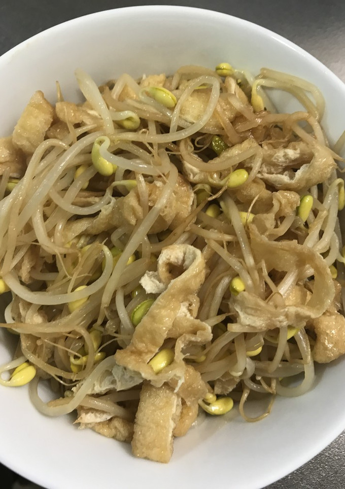 もやしと油揚げの中華炒め-レシピのメイン写真