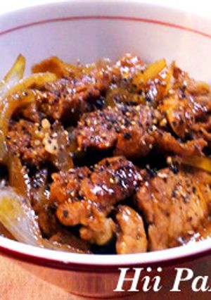 洋風?豚丼 我が家風-レシピのメイン写真