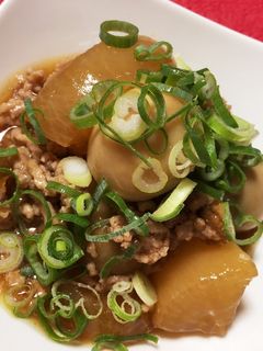 里芋と大根のそぼろ餡掛け-レシピのメイン写真