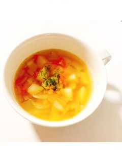 無添加で安心♬ コンソメスープ-レシピのメイン写真