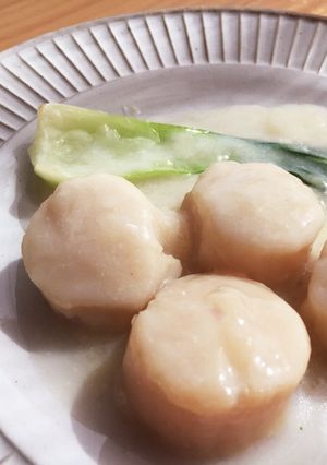 調味料2つ！ホタテの中華風クリーム煮-レシピのメイン写真