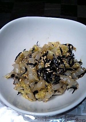 箸休めに☆生ひじきと白菜のサッパリ和え-レシピのメイン写真
