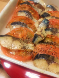オーブン調理★塩鯖マリネ焼き-レシピのメイン写真