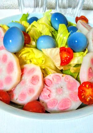 お弁当にも☆可愛いレンコンポテトサラダ♫-レシピのメイン写真