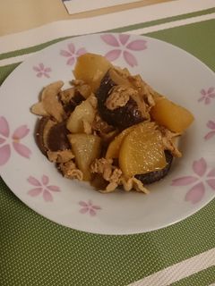 ☆大根と豚肉の甘辛炒め煮☆-レシピのメイン写真