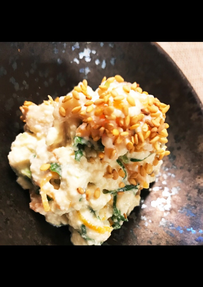青梗菜とキノコの白和え➕リメイク-レシピのメイン写真