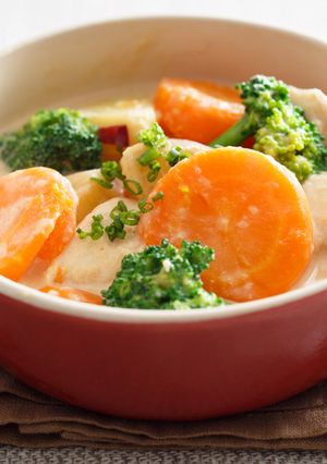 野菜と鶏ムネ肉のミルク煮-レシピのメイン写真