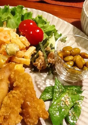 豚トロのカレー唐揚げ♪-レシピのメイン写真