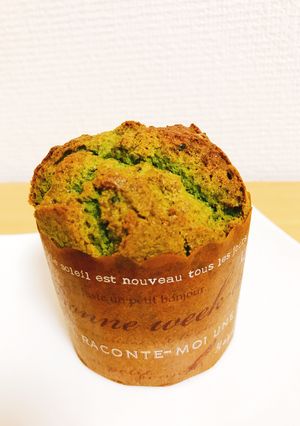 濃厚しっとり*抹茶マフィン*-レシピのメイン写真