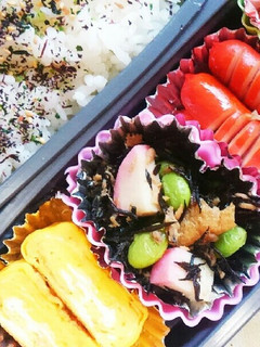 お弁当に 彩り綺麗なひじき煮-レシピのメイン写真