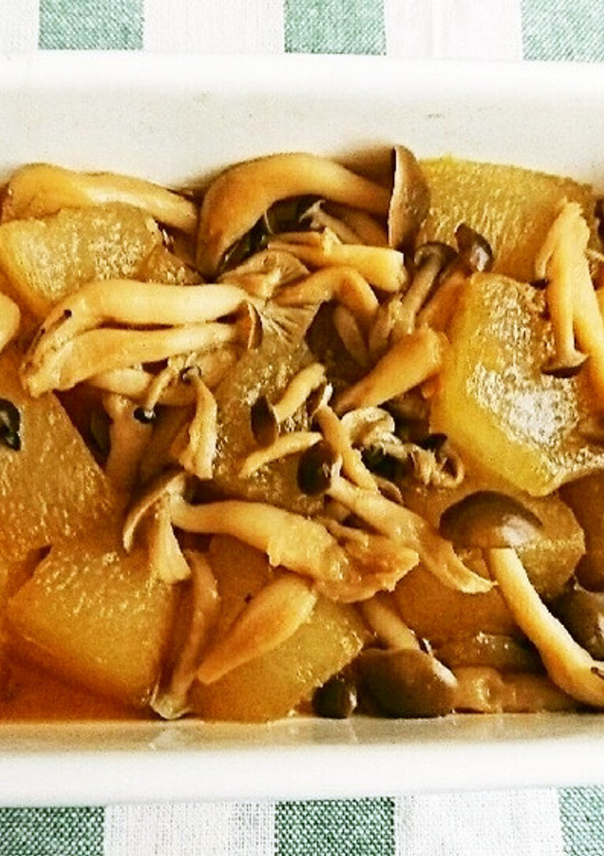 冬瓜としめじの生姜煮-レシピのメイン写真