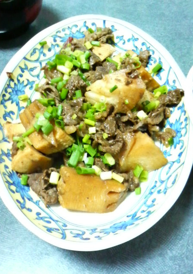 牛肉と筍の煮物-レシピのメイン写真