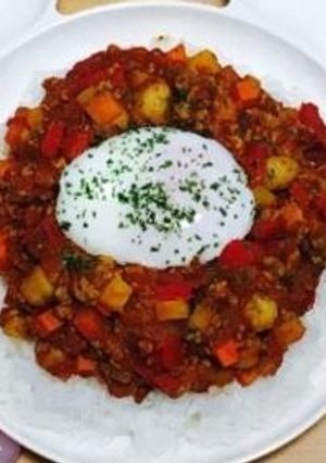 温玉キーマカレー-レシピのメイン写真