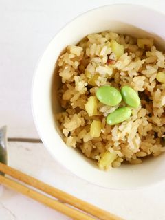 丸ごとさつまいも炊き込みご飯-レシピのメイン写真