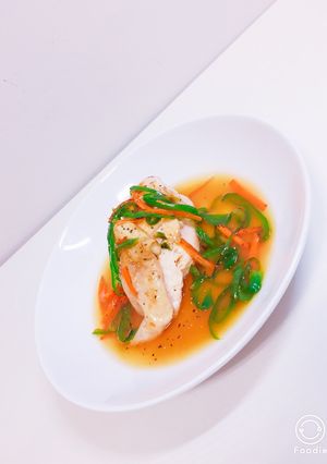 鶏むね肉の和風醤油あんかけ-レシピのメイン写真