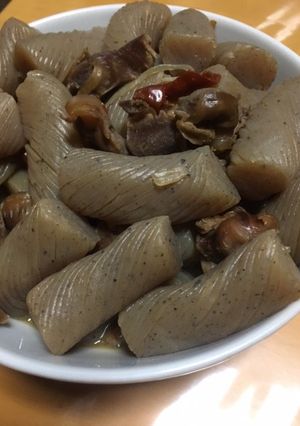 こんにゃくの甘辛煮-レシピのメイン写真