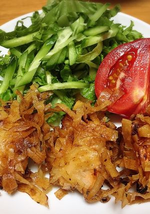 春巻きの皮で鮭のパリパリ揚げ-レシピのメイン写真