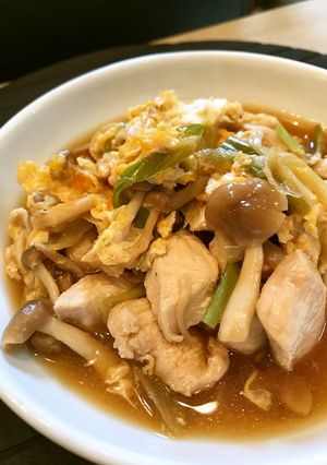 コクうま♡親子煮-レシピのメイン写真