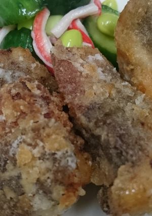 お年寄り絶賛シリーズ❗かじき揚げ焼き❗-レシピのメイン写真