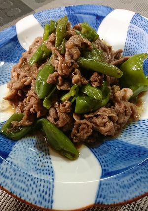 簡単☆牛肉ピーマンのオイスターソース炒め-レシピのメイン写真