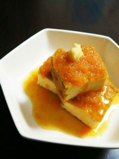 大根と人参すりおろし。厚揚げおろし煮。-レシピのメイン写真