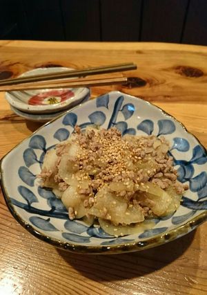 冬瓜と挽き肉のキンピラ-レシピのメイン写真