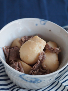 里芋と牛肉のメープルシロップ煮-レシピのメイン写真