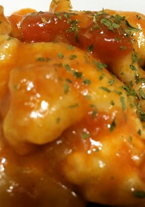 コラーゲンたっぷり♪ チキンのトマト煮-レシピのメイン写真