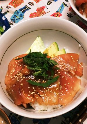アボカド&マグロ丼-レシピのメイン写真