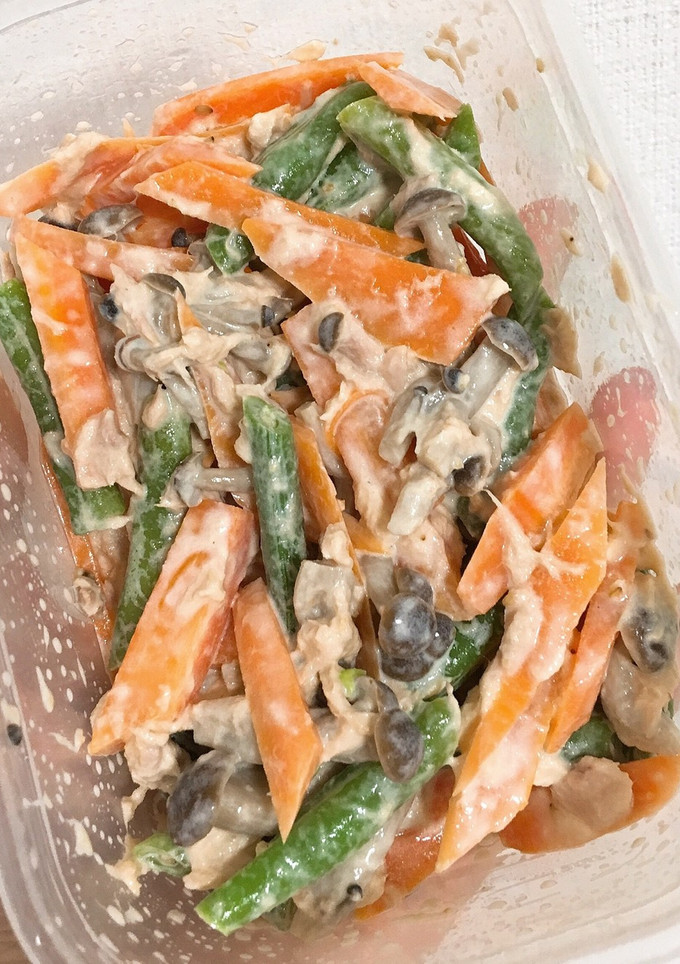 野菜ときのこのマヨ和え-レシピのメイン写真