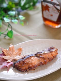 鮭のメープル味噌漬け焼き-レシピのメイン写真