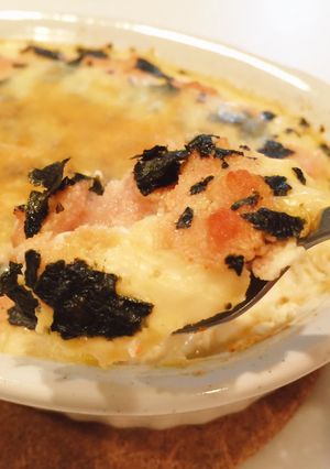 糖質オフ＊豆腐と明太子のふわふわグラタン-レシピのメイン写真