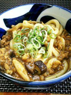 簡単♡豚肉&キノコの汁なしカレーうどん♪-レシピのメイン写真
