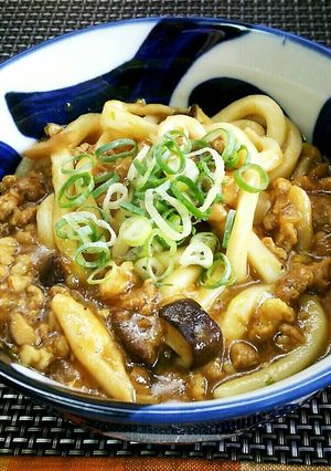 簡単♡豚肉&キノコの汁なしカレーうどん♪-レシピのメイン写真