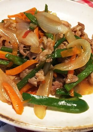 青椒肉絲風野菜炒め-レシピのメイン写真