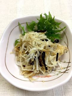 和えるだけ。大根塩昆布。-レシピのメイン写真