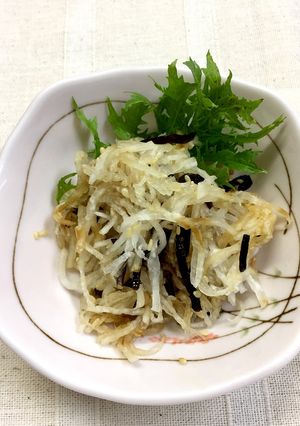 和えるだけ。大根塩昆布。-レシピのメイン写真