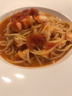 天使の海老でトマトスープパスタ-レシピのメイン写真