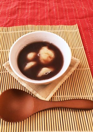 すいとんぜんざい-レシピのメイン写真