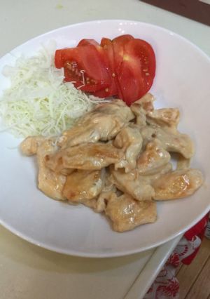 鶏むねマヨ-レシピのメイン写真