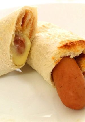 食パンで簡単!ウインナーロール-レシピのメイン写真