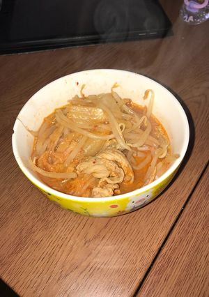 本場韓国☆キムチチゲ-レシピのメイン写真