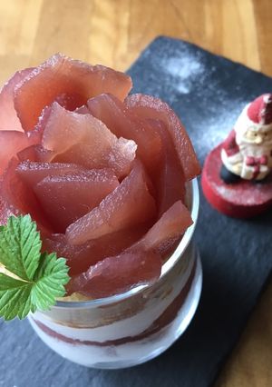 バラのミニパルフェ-レシピのメイン写真