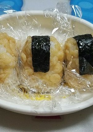 子供大好き☆ウチのてんかすおにぎり-レシピのメイン写真