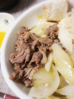肉豆腐すき焼き風-レシピのメイン写真