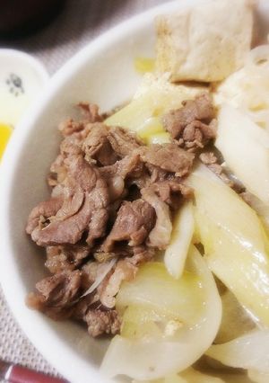 肉豆腐すき焼き風-レシピのメイン写真